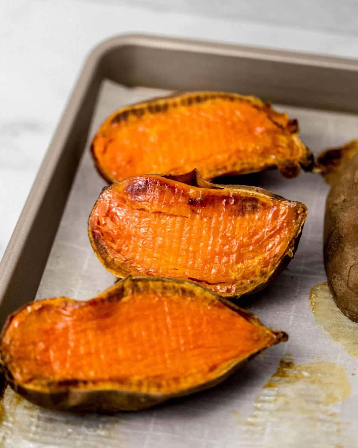 Granny's Easy Sweet & Savory Holiday Roasted Sweet Potatoes